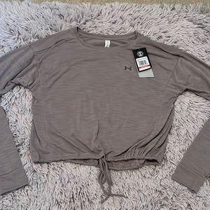 Under Armour Long Sleeve Cropped Shirt